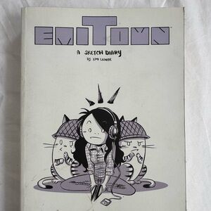 Book: EmiTown Sketch Diary by Emi Lenox